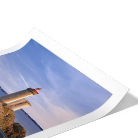 Papier d'art seul avec marge blanche